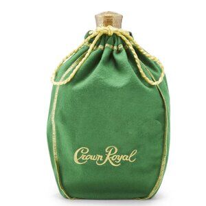 Crown Royal Green Apple Drawstring Bottle Bag Pouch